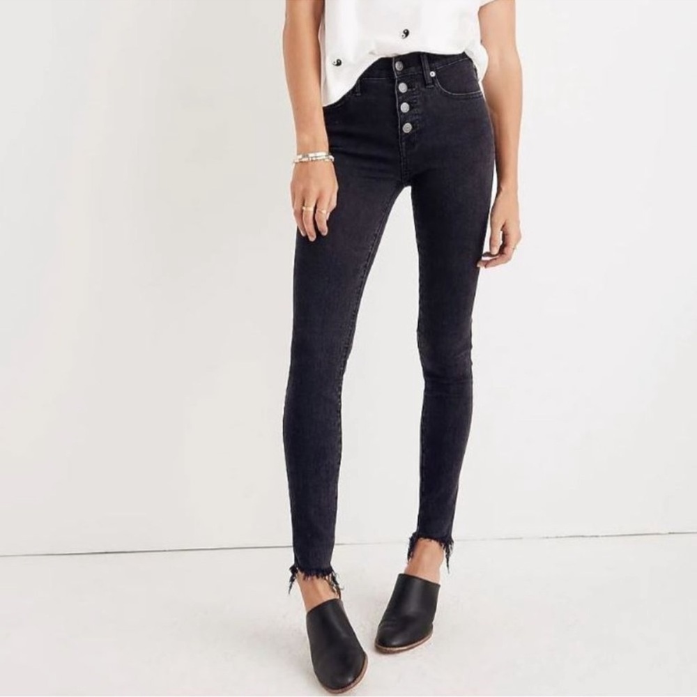Madewell Black Ankle Jeans